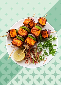 At Indian House, paneer tikka is a popular North Indian appetizer